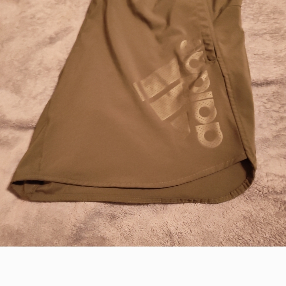 Adidas Khaki Sports Shorts